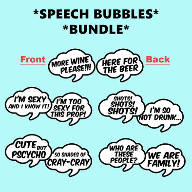 Speech Bubbles Bundle
