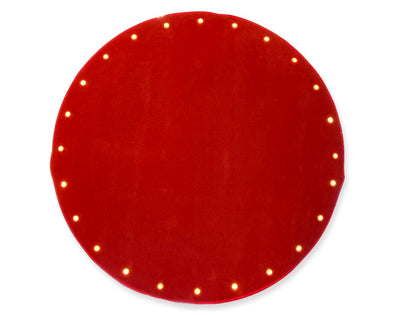 47” round red led carpet - photo booth for sale photo booths for sale buy a photo booth photobooth photo booth accessories